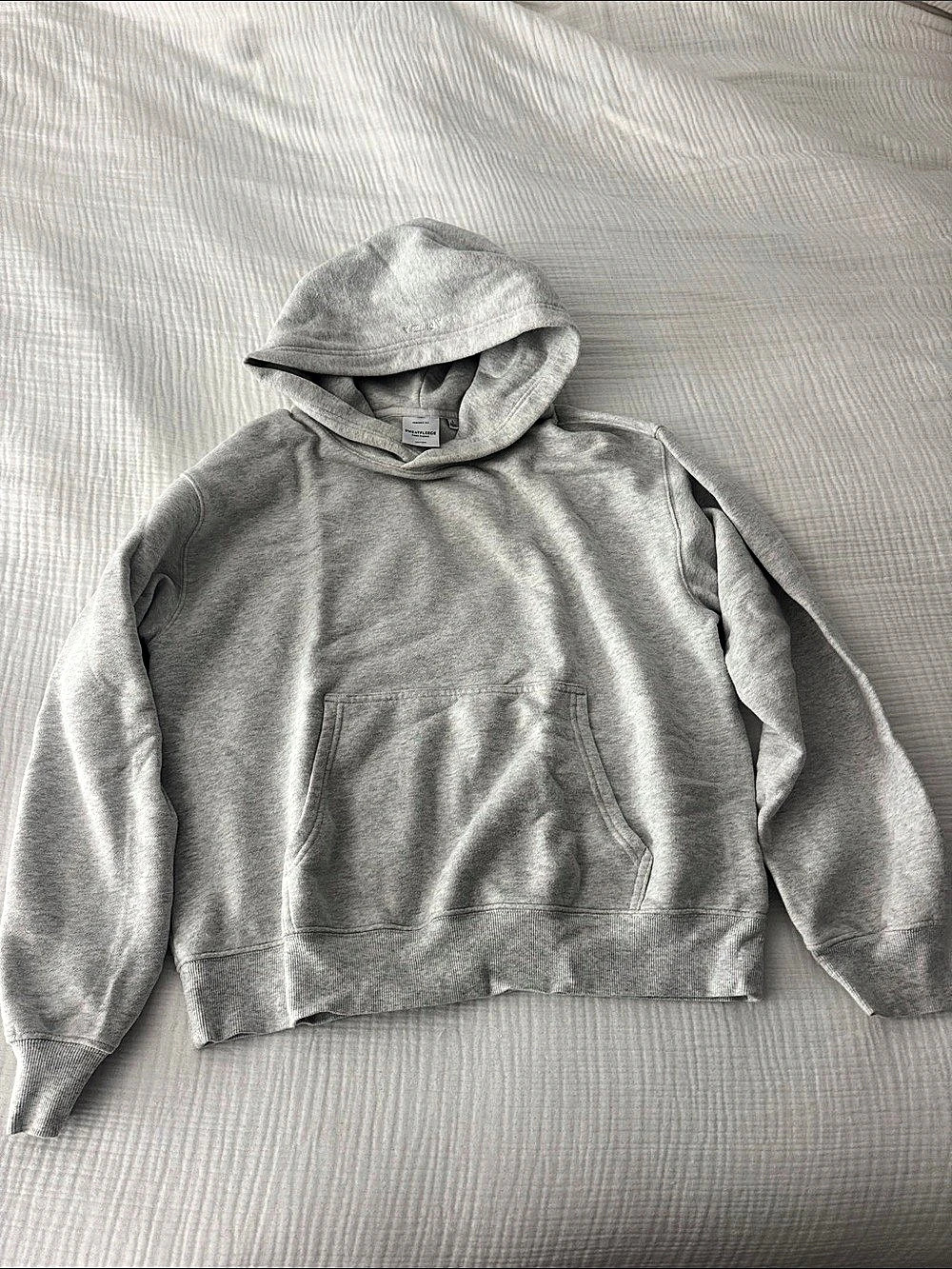Aritzia Cozy Sweatfleece Perfect Hoodie Gray Large